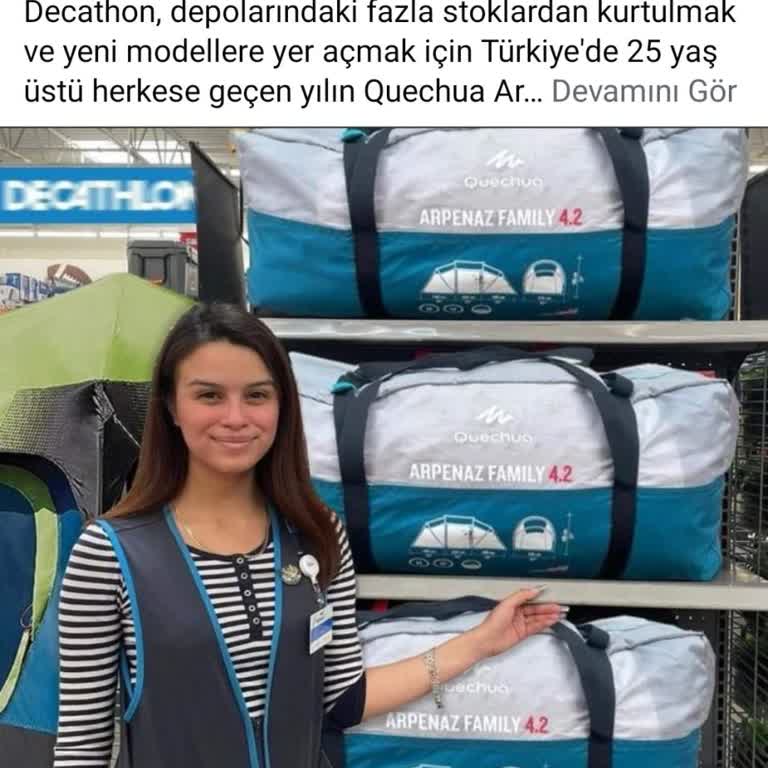 Çadır Dünyası Decathlon Adı Kullanılarak Yaşanan Olumsuz Deneyim