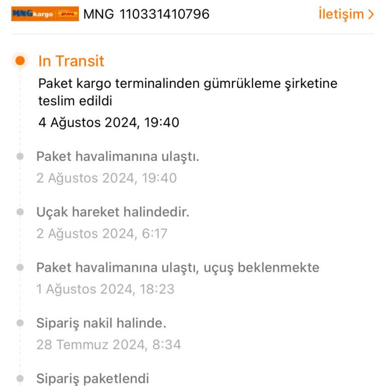 MNG Kargo Siparişimizi Teslim Etmiyor