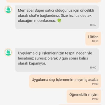 Dolap Hesabım Haksız Yere Süresiz Kapatılıyor!