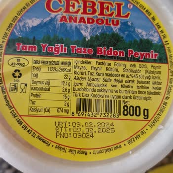 Cebel Peynir Hüsrana Uğrattı