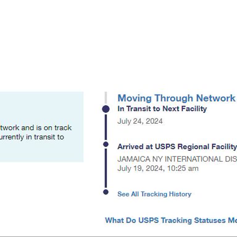 Usps Kargomla Alakalı 24 Gündür Herhangi Bir Güncelleme Yapmadı