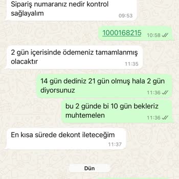 DCEY 30 Gündür İadem Yatmadı