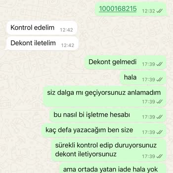 DCEY 30 Gündür İadem Yatmadı