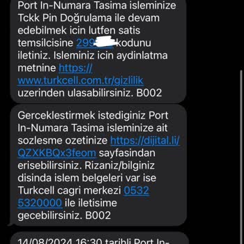 Turkcell Şubesinde Yaşanan Hatalı Hat Taşıma Sorunu