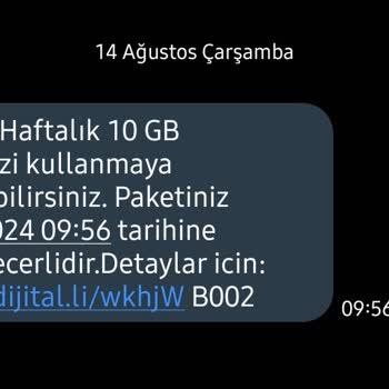 Turkcell Rahat 3 Haftalık Paket Sorunu ve Veri Bildirimi Eksikliği