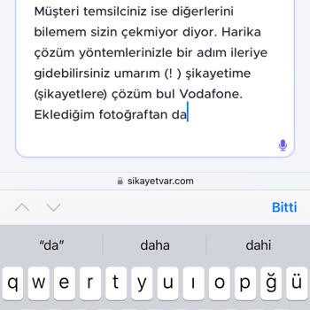Vodafone Çekim Sorunu ve Çözüm Eksikliği