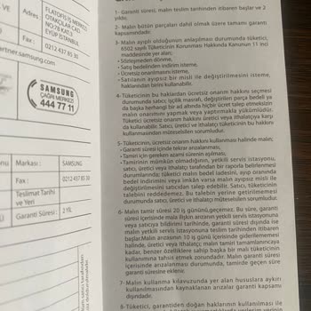Samsung Z Flip 3 Ekran Menteşe Sorunu BDH Şikayet