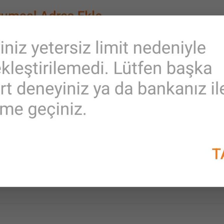Ziraat Bankası Ziraat Genç Kartımda Limit Olmasına Rağmen Limit Sorunu Yaşıyorum