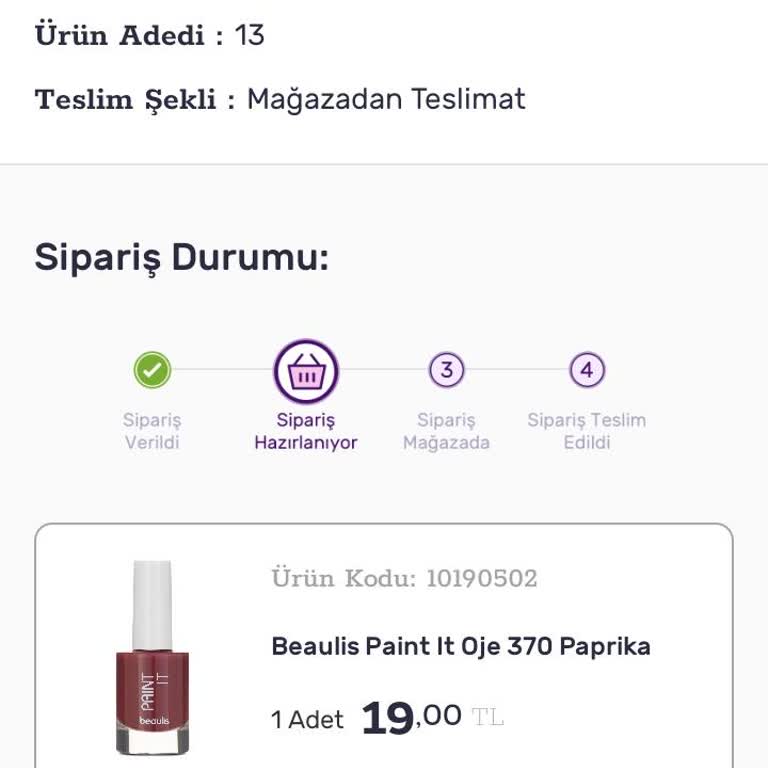 Gratis Kargonun Bir Türlü Gelmemesi
