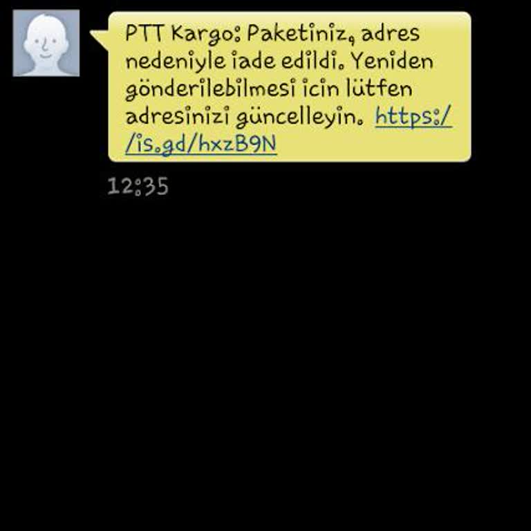 E-ticaret Marka Taklidiyle Dolandırıcılık PTT Kargo Adres Güncelleme Sorunu