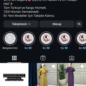 Aysima.butigim (Instagram) Butik İşletmesi İle İlgili Geri Bildirim
