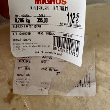 Migros Tarih Değiştirerek Ürün Satıyor