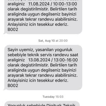 Digiturk Kurulum Hizmet Faciası