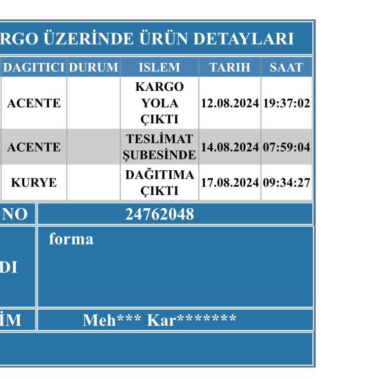 Yol Kargo Kargomu Teslim Alamıyorum