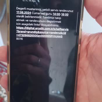 Grundig Yetkili Servisi Bizimle Dalga Geçiyor