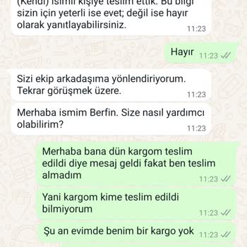 Hepsijet Kurye Telefonu Açmadan Kargo Bıraktı