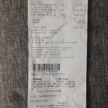 Carrefour Baklavadan Kıl Çıktı
