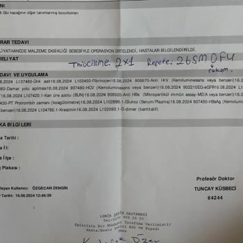 İzmir Bayraklı Şehir Hastanesi Şehir Hastanesi Malzeme Eksikliği Sebebiyle Ameliyatımı Yarım Bıraktı