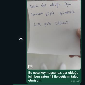 Shopier Hopesneakers Ürün Değişim Mağduriyeti