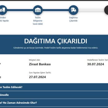 AGT Kurye (aynigunteslim.com) Kartımı Getirmiyor