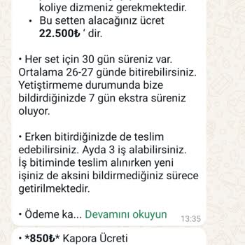 Funda__paketleme (Instagram) Kadınları Hedef Alan Şüpheli İş Teklifleri
