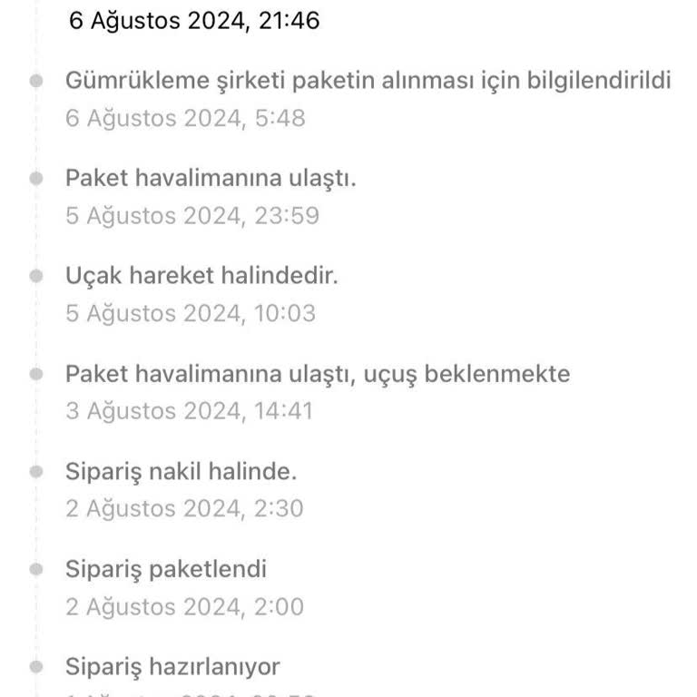 Temu MNG Kargo'nun Gümrükte Ürünleri Bekletmesi