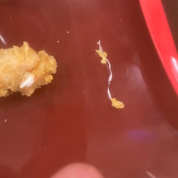 Kajun Restaurant Kajun Burger Hamburgerde Plastik Parçası