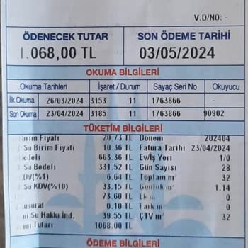 İSKİ'den 7 Kat Gelen Fatura, Personel Şikayet Kaydını Açmadan Kapatma!