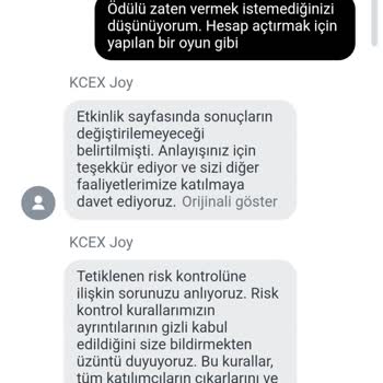 Kcex Borsası Yanıltıcı Reklam