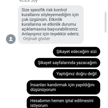 Kcex Borsası Yanıltıcı Reklam
