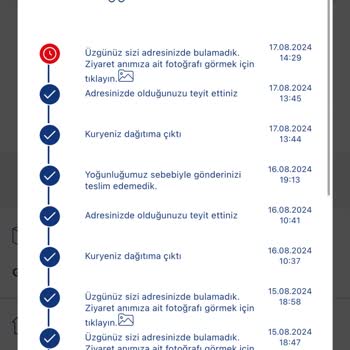 Aras Kargo Marmara Ereğlisi Şubesi Teslimat Sorunu
