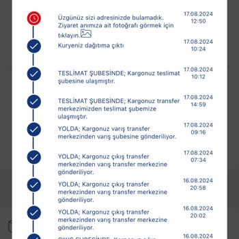 Aras Kargo Kargomu Getirmedi Ve Gidip Şubeden Almam Gerekiyormuş