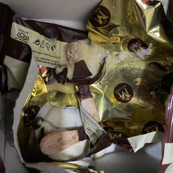 Algida Magnum Mini 6'lı Paketteki Tüm Dondurmalar Bozuk Çıktı.