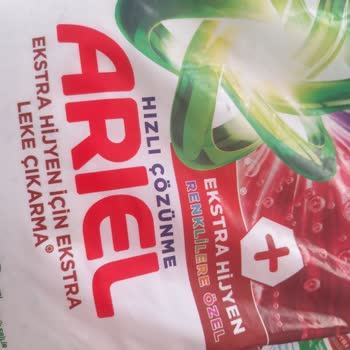 Ariel Deterjan Hızlı Çözünür Deterjan Çözülmüyor