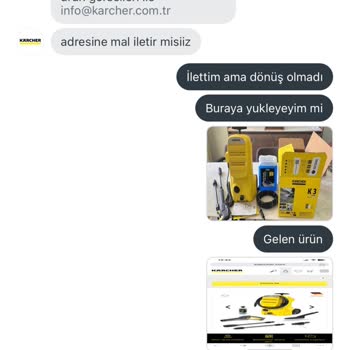 Karcher Eksik Gelen Ürün Sonrası Müşteri Hizmetlerine Ulaşamıyorum.