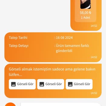 Trendyol'da Yanlış Ürün Gönderimi Ve İade Sorunu