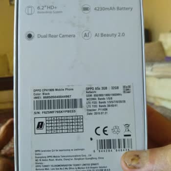 3 Yıllık Oppo A5S İptal Edildiği Halde Ekran Deseni İstiyor...