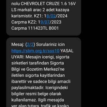 Sigorta Bilgi ve Gözetim Merkezi Değişen Hasar Kayıt Sorgusu