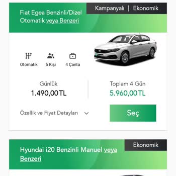 Enterprise Farklı Ve Düşük Sekmen Araç Verilmesi