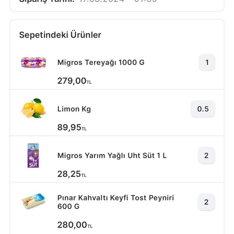 Migros Sanal Market Kafasına Göre Siparişi İptal Ediyor