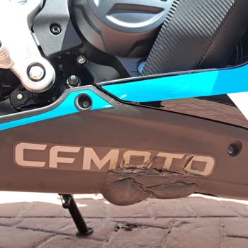 CFMOTO 450sr Teslim Alındığı Gün Açık Ayıplı Çıkması