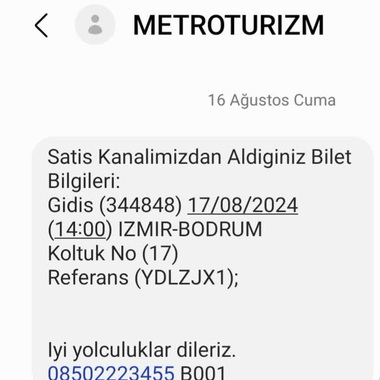 Metro Turizm De Vaktinde Kalkmayan Seferler.