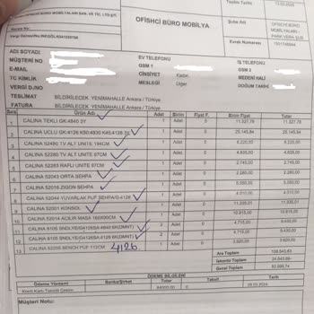 Kelebek Mobilya Depodaki Ürün Sorunu