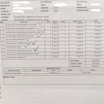 Kelebek Mobilya Depodaki Ürün Sorunu