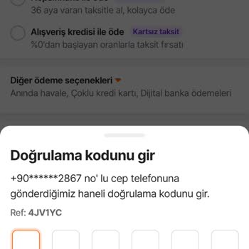 Hepsiburada Alışveriş Limiti Kullanamıyorum