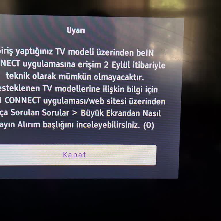 Beko TV Bein Connect Mağduriyeti