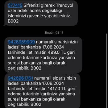 Trendyol Hesabım Çalındı, Kaydedilen Kartlarım Alındı