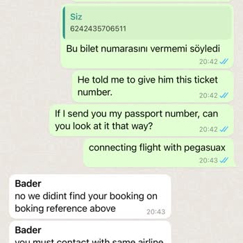 Flynas Pegasus Bileti Pişmanlıktır. Arkasında Durmuyor