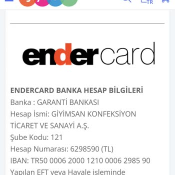 Ender Mağazası Yanlış Şubeye Havale