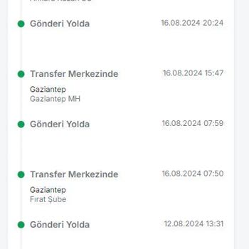 Trendyol'dan Sipariş Ettiğim Ürün Tüm Türkiye'yi Geziyor